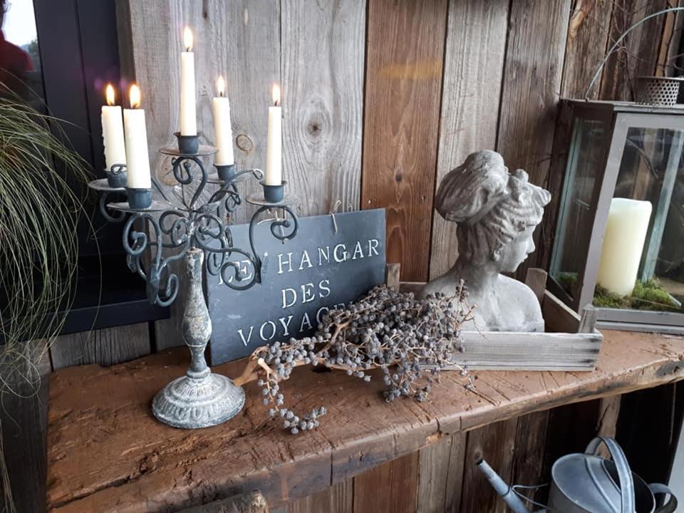 Le Hangar Des Voyageurs Petit-Halleux Luaran gambar